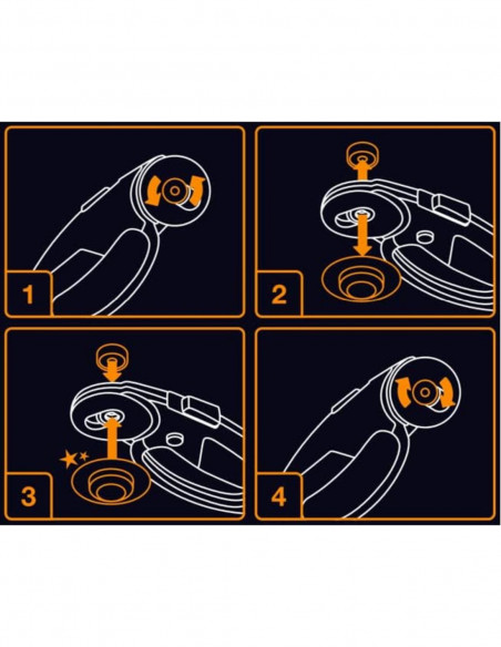 Lames de rechange pour couteaux rotatifs, Titanium, Fiskars, 45mm