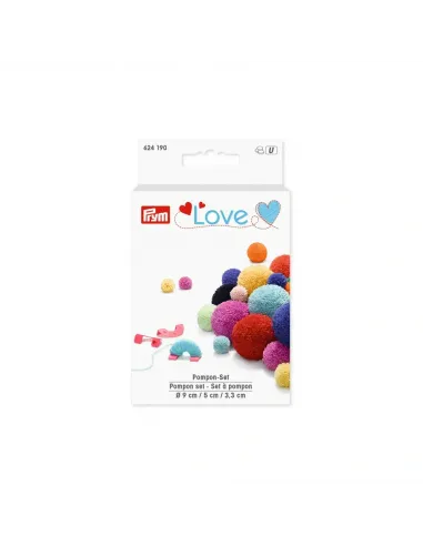 Set à pompon Prym Love, 4 tailles | Zephyr Tissus