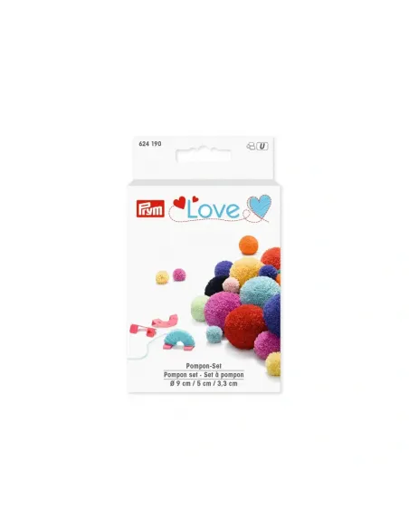 Set à pompon Prym Love, 4 tailles | Zephyr Tissus