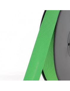 Biais tout textile, polycoton, 20mm, vert clair