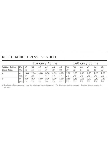 Patron Burda 6639 Robe