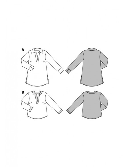 Patron Burda 6633 Tunique