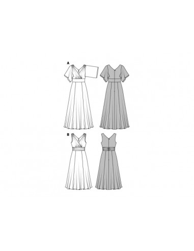 Patron Burda 6583 Robe