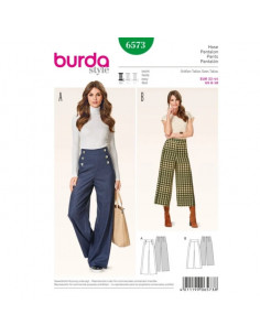 Patron Burda 6573 Pantalon