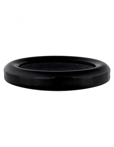 Bouton polyester, 4 trous, Ø 34mm, noir