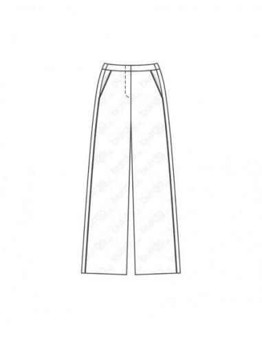 Patron Burda 6470 Pantalon
