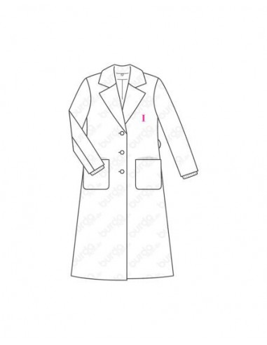 Patron Burda 6462 Manteau