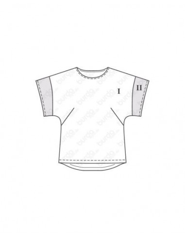 Patron Burda 6445 T shirt