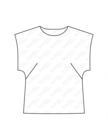 Patron Burda 6445 T shirt