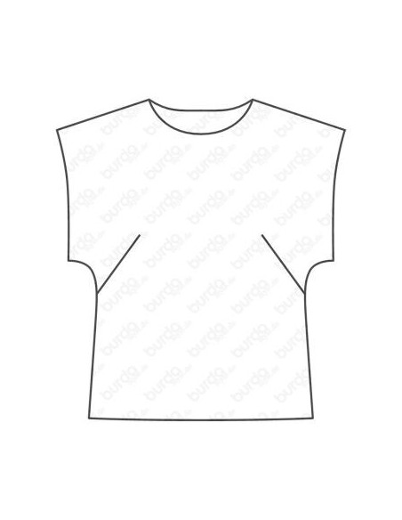 Patron Burda 6445 T shirt