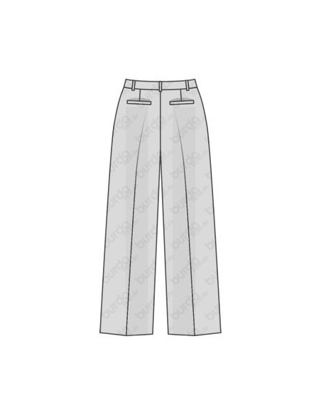Patron Burda 6436 Pantalon
