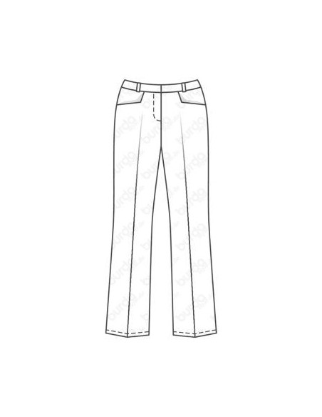 Patron Burda 6432 Pantalon
