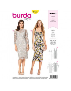 Patron Burda 6423 Robe