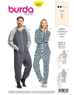 Patron Burda 6397 Combinaison