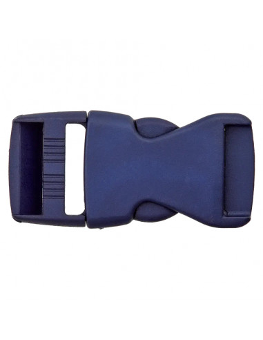 Fermoir bouclip, 30mm, bleu marine