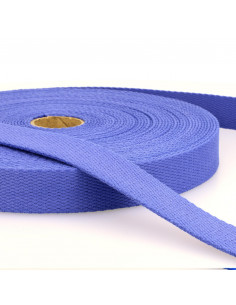 Sangle coton, 30mm, lavande