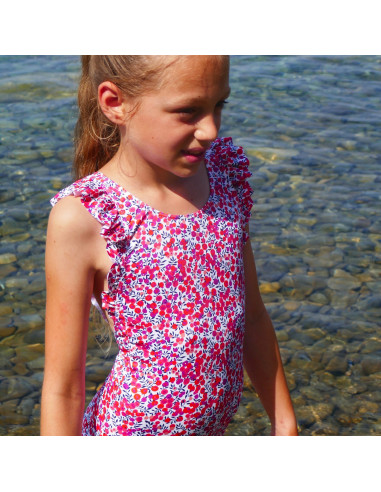 Patron Petits D'om, Ipanema, Maillot de bain fille (2 à 16 ans)