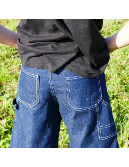 Patron Petits D'om, Buffalo,  jean, bermuda ou pantalon cargo pour garçon, 2 à 16 ans