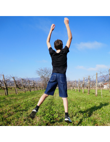 Patron Petits D'om, Buffalo,  jean, bermuda ou pantalon cargo pour garçon, 2 à 16 ans