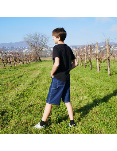 Patron Petits D'om, Buffalo,  jean, bermuda ou pantalon cargo pour garçon, 2 à 16 ans