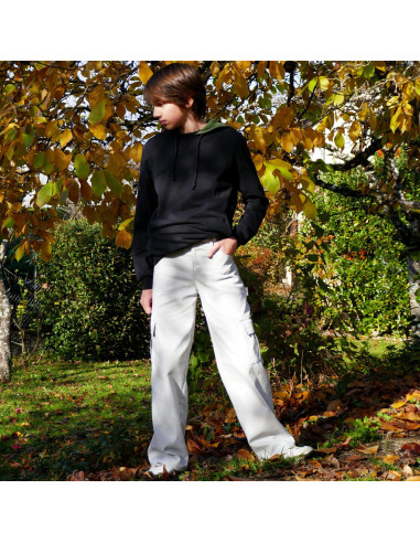 Patron Petits D'om, Buffalo,  jean, bermuda ou pantalon cargo pour garçon, 2 à 16 ans