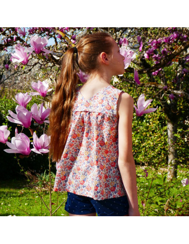 Patron Petits D'om, Celesta, top ou robe (de 2 à 16ans)