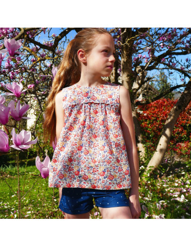 Patron Petits D'om, Celesta, top ou robe (de 2 à 16ans)