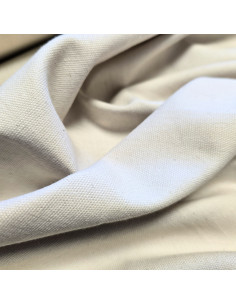 Demi-natté, aspect lin, uni naturel, en 150 2