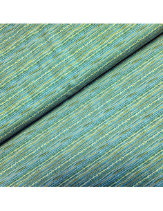 Popeline de coton "voile", impression digitale esprit batik, 62539