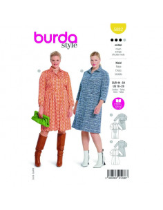 Patron Burda 5882-Robe