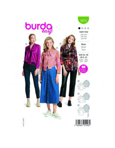 Patron Burda 5873-Blouse