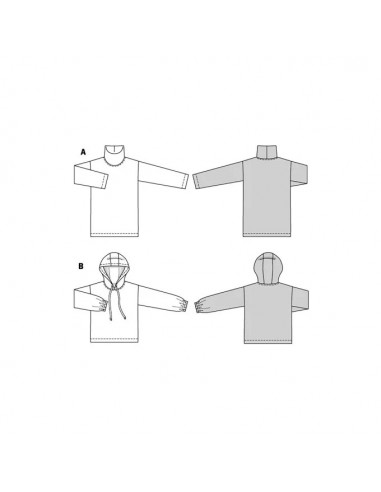 Patron Burda 5867-Pull