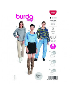 Patron Burda 5858-Pull