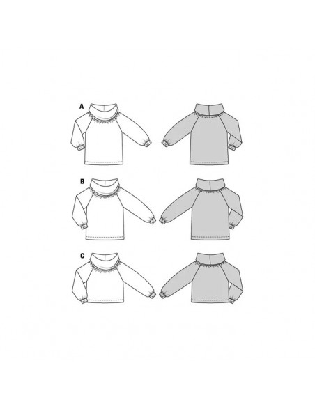 Patron Burda 5858-Pull