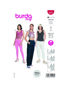 Patron Burda 5852-Top