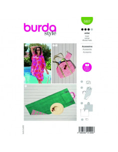 Patron Burda 5807 - Kit plage