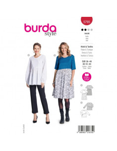 Patron Burda 5795 - Robe et tunique