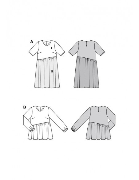 Patron Burda 5795 - Robe et tunique