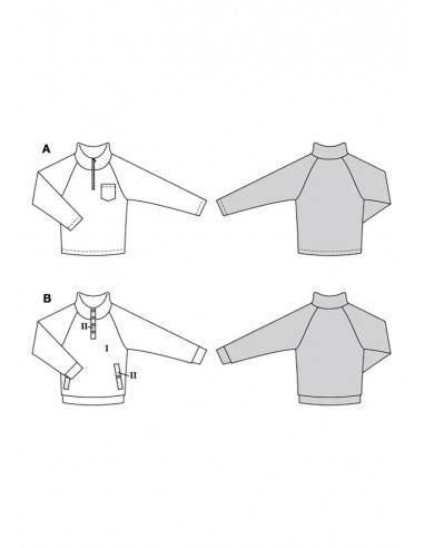 Patron Burda 5791 - Troyer tendance