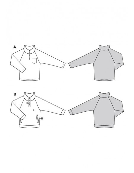 Patron Burda 5791 - Troyer tendance