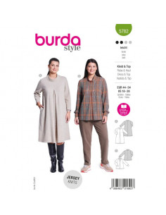 Patron Burda 5782 - Robe ou tunique
