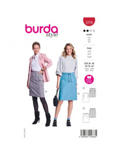 Patron Burda 5779 - Jupes crayon