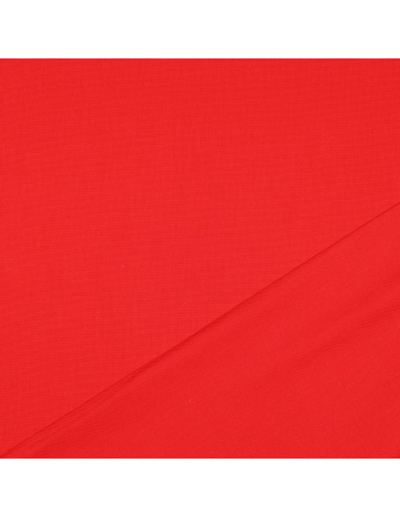 Canvas uni, rouge
