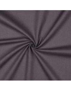 Tissu, Canvas Uni, Gris Foncé, Laize 140 cm, 100% Coton 322g/m²