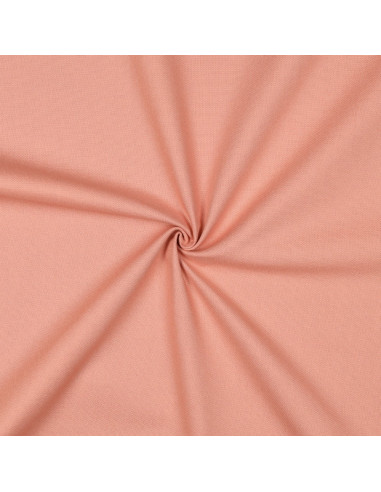 Tissu, Canvas Uni, Rose Poudré, Laize 140 cm, 100% Coton 322g/m²