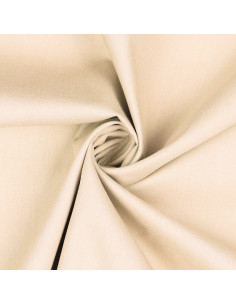 Popeline de coton unie, naturel 2