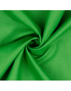 Tissu, Popeline de Coton Unie, Vert Prairie, Laize 150 cm, 100% Coton 130g/m² 2