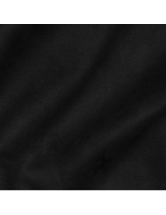 Suédine scuba, stretch, noire