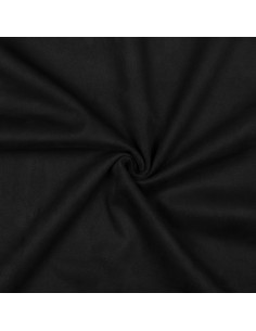 Suédine scuba, stretch, noire 2