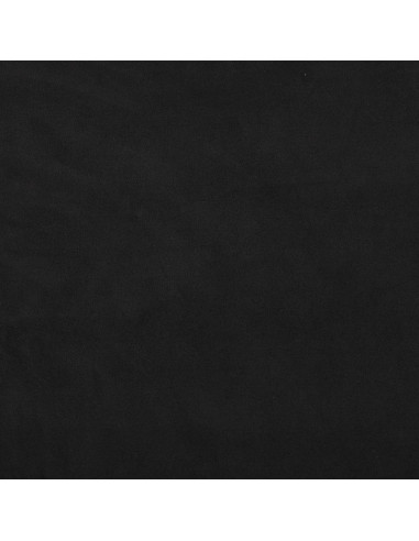 Tissu, Suédine Scuba Stretch Uni, Noir, Laize 150 cm, 96% Polyester 4% Spandex 280g/m²